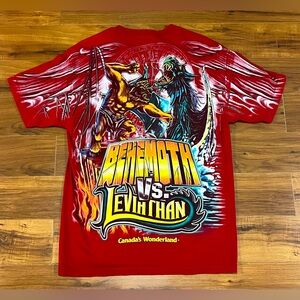 🔥Vintage Canada’s Wondeland T-Shirt - Behemoth vs. Leviathan - Size Large